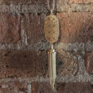 Kendra Scott gold rayne necklace